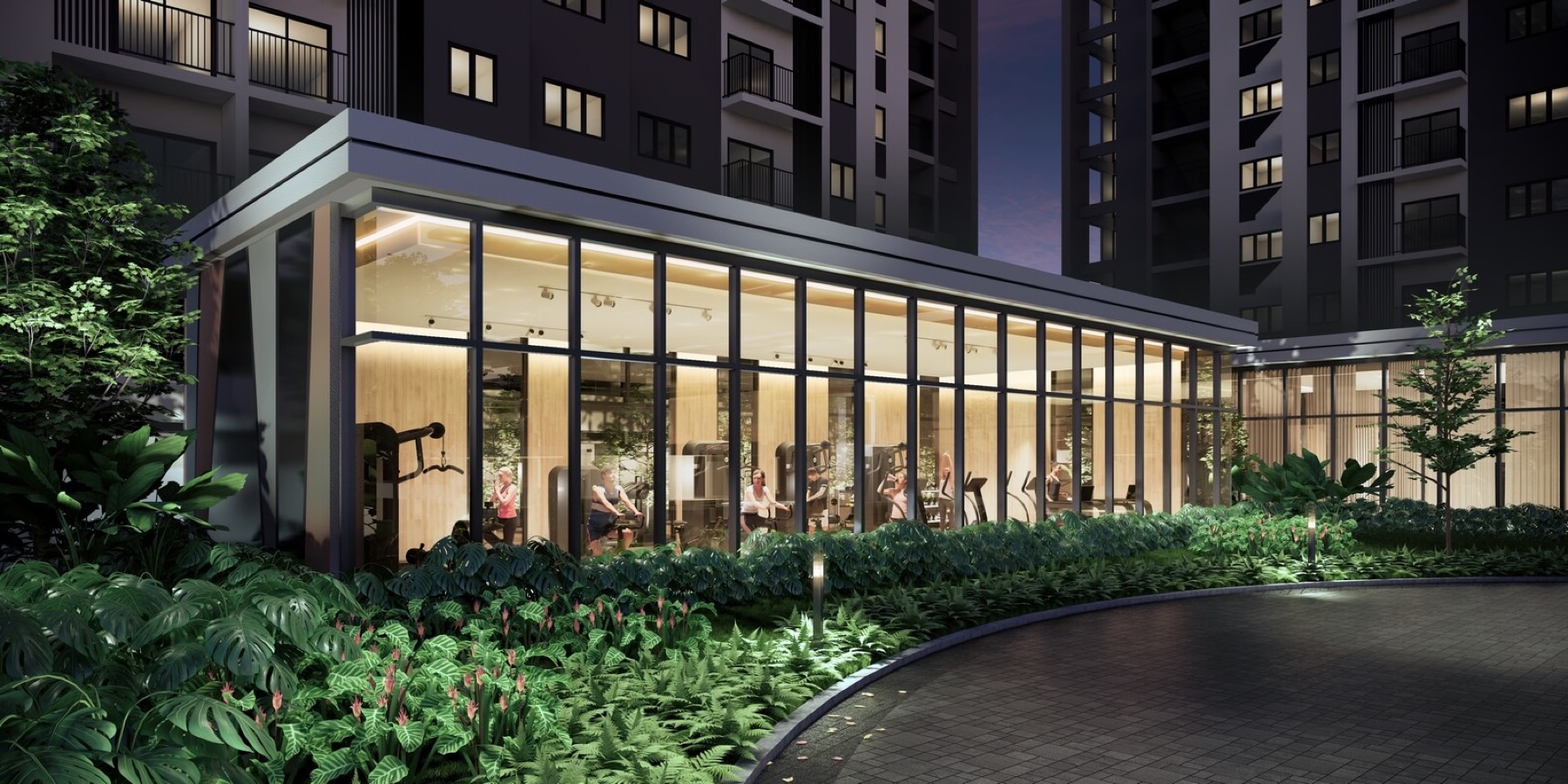 Aster Hill gym artist impression